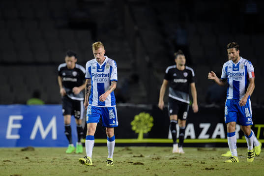 IFK Göteborgs Sebastian Eriksson deppar
