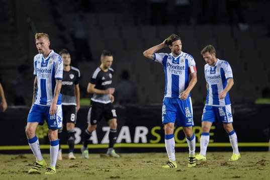 IFK Göteborgs Sebastian Eriksson och Mattias Bjärsmyr