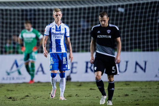IFK Göteborgs Sören Rieks deppar