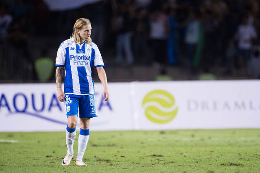 IFK Göteborgs Elias Mar Omarsson deppar