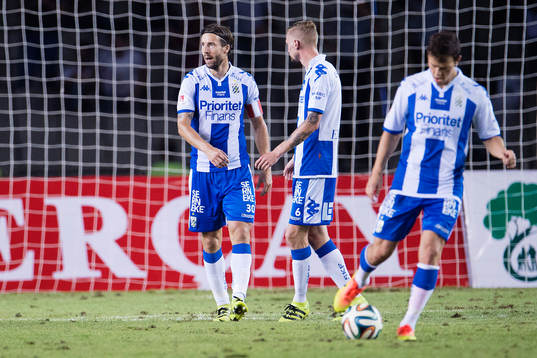 IFK Göteborgs Mattias Bjärsmyr och Sebastian Eriksson