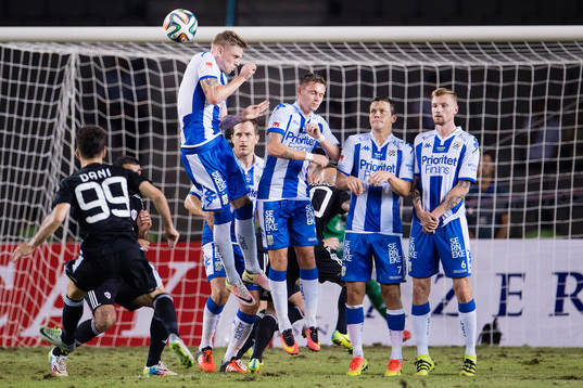 IFK Göteborgs Sören Rieks, Jakob Ankersen, Mads Albaek