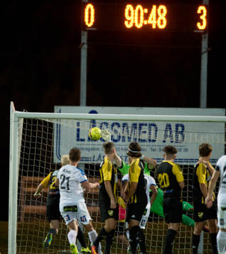 Ex-IFK-aren Jesper Westerberg gör 0-4 med en välplacerad