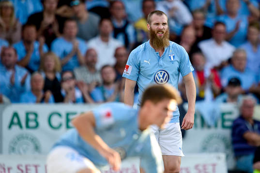 Malmö FFs Jo Inge Berget deppar