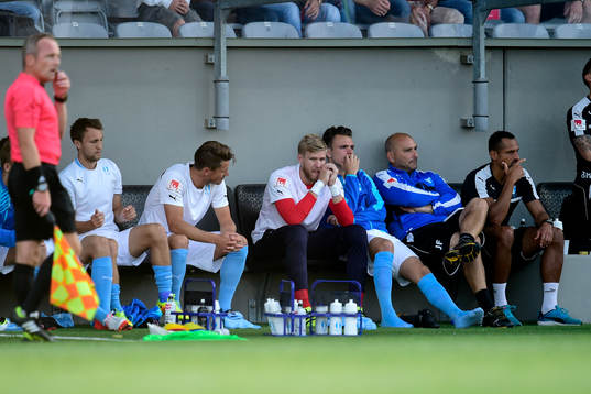 Malmö FFs avbytarbänk deppar