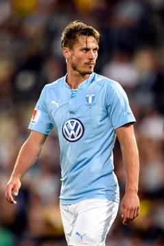 Malmö FFs Markus Rosenberg deppar