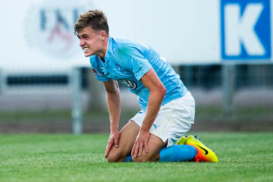 Malmö FFs Mattias Svanberg deppar