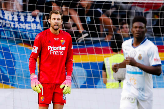 Djurgårdens målvakt Andreas Isaksson