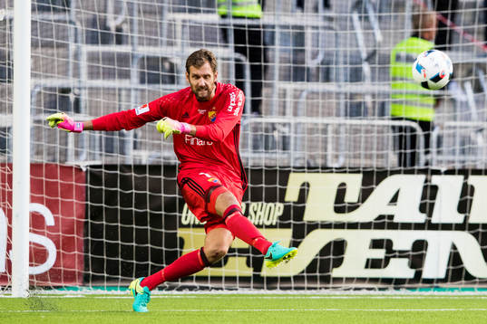 Djurgårdens målvakt Andreas Isaksson