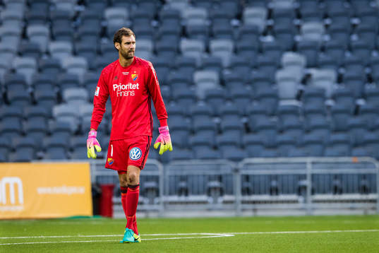 Djurgårdens målvakt Andreas Isaksson