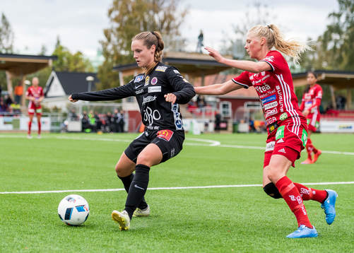 Örebros Hanne Gråhns och Piteås Elin Bragnum