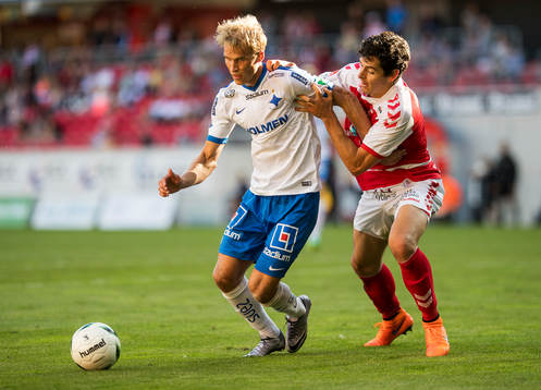 Norrköpings Sebastian Andersson och Kalmars Marko