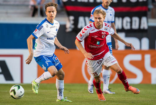 Norrköpings Andreas Blomqvist och Kalmars Jonathan Ring