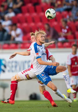Kalmars Rasmus Elm och Norrköpings Karl Holmberg