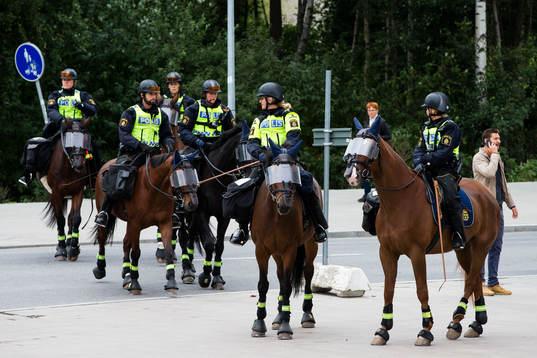 Ridande poliser