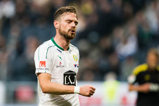 Hammarbys Arnór Smárason deppar