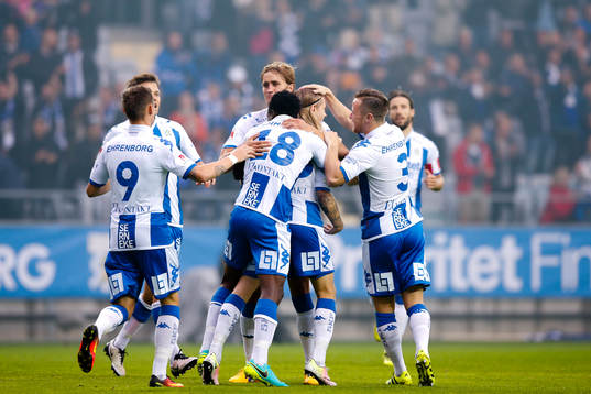 IFK Göteborgs Elias Mar Omarsson jublar