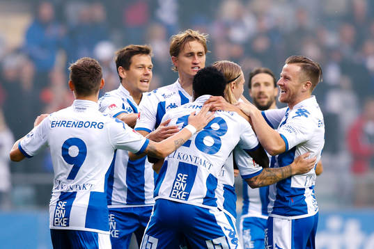 IFK Göteborgs Elias Mar Omarsson jublar