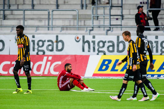 Östersunds Saman Ghoddos deppar