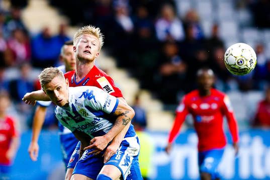 Helsingborgs Andreas Landgren och IFK Göteborgs Sören