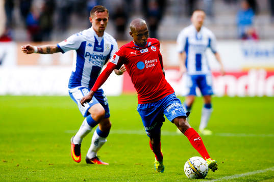 Helsingborgs Amethyst Bradley Ralani och IFK Göteborgs