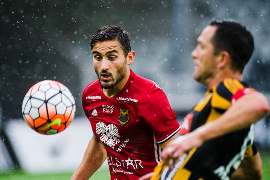 Östersunds Sotirios Papagiannopoulos och Häckens Martin