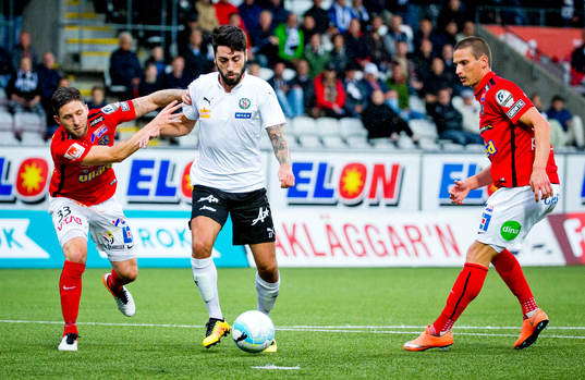 Örebros Nahir Besara och Falkenbergs Tibor Joza
