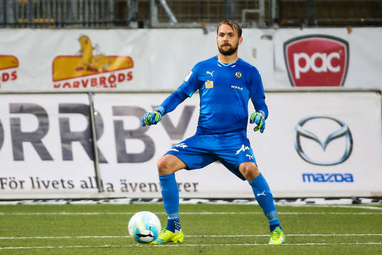 Örebros målvakt Oscar Jansson