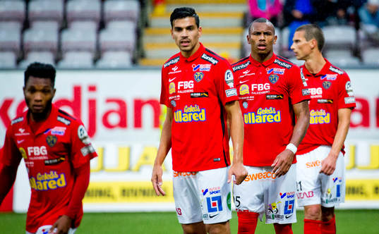 Deppigt hos Falkenbergs Felipe Carvalho och Thomas