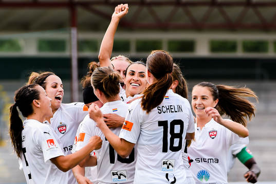 Rosengårds Marta Viera Da Silva jublar