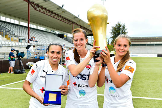Rosengårds Marta Viera Da Silva, Lotta Schelin och Lieke