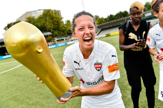 Rosengårds Lina Nilsson jublar