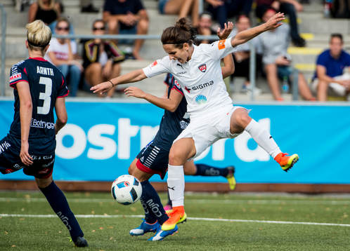 Rosengårds Natasa Andonova mot Linköpings Janni Arnth