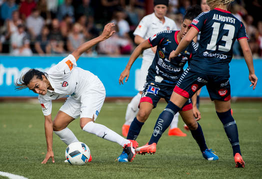 Rosengårds Marta Viera Da Silva mot Linköpings Claudia