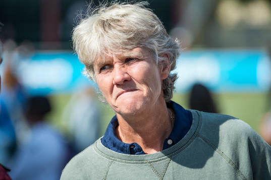 Pia Sundhage, huvudtränare för Sveriges damlandslag