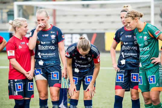 Linköpings Emilia Larsson, Stina Blackstenius, Magdalena