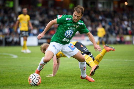 under fotbollsmatchen i Allsvenskan mellan Jönköping och