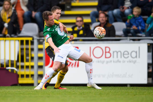 Jönköpings Tommy Thelin och Elfsborgs Adam Lundqvist