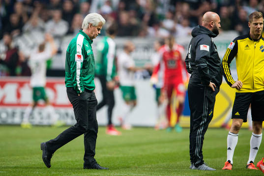 Hammarbys tränare Nanne Bergstrand deppar