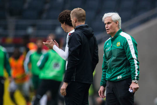 Hammarbys tränare Nanne Bergstrand