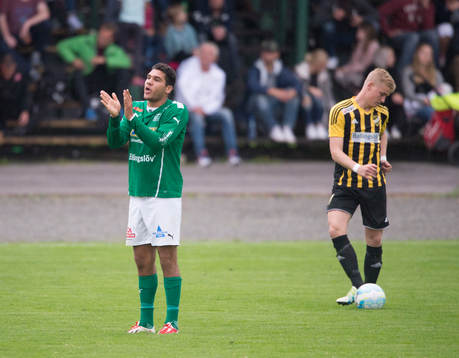 i matchen i division 2 mellan Hässleholms IF och IFK