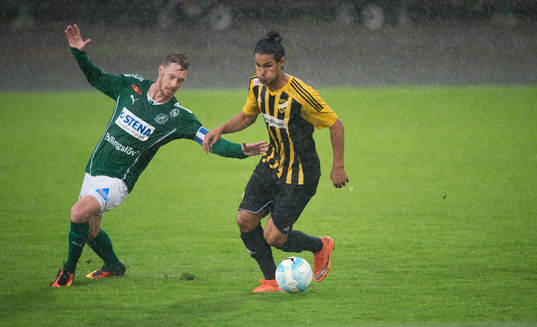 Ameer Naseer, IFK Hässleholm och Anton Persson,