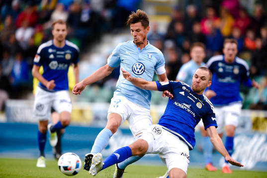 Sundsvalls Marcus Danielson och Malmö FFs Markus Rosenberg
