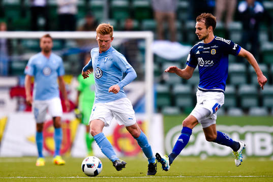 Malmö FFs Anders Christiansen och Sundsvalls sLars