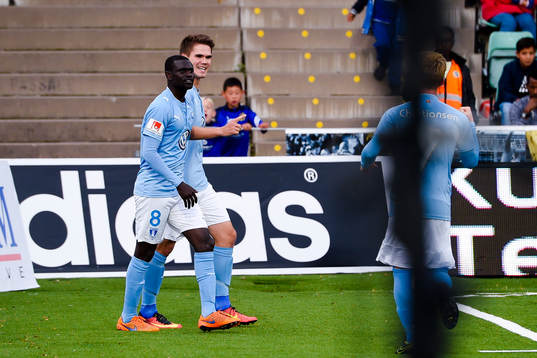 Malmö FFs Vidar Örn Kjartansson jublar