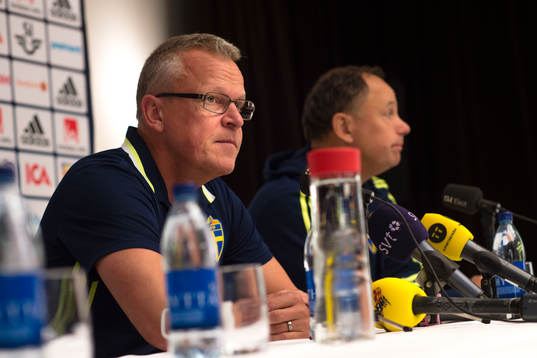 Sveriges förbundskapten Jan Andersson