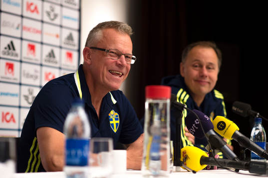 Sveriges förbundskapten Jan Andersson