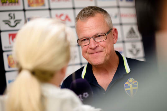 Sveriges förbundskapten Jan Andersson