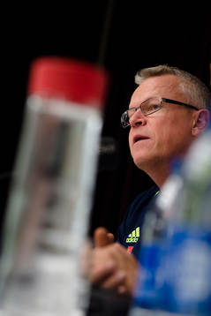 Sveriges förbundskapten Jan Andersson
