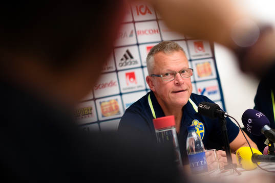 Sveriges förbundskapten Jan Andersson